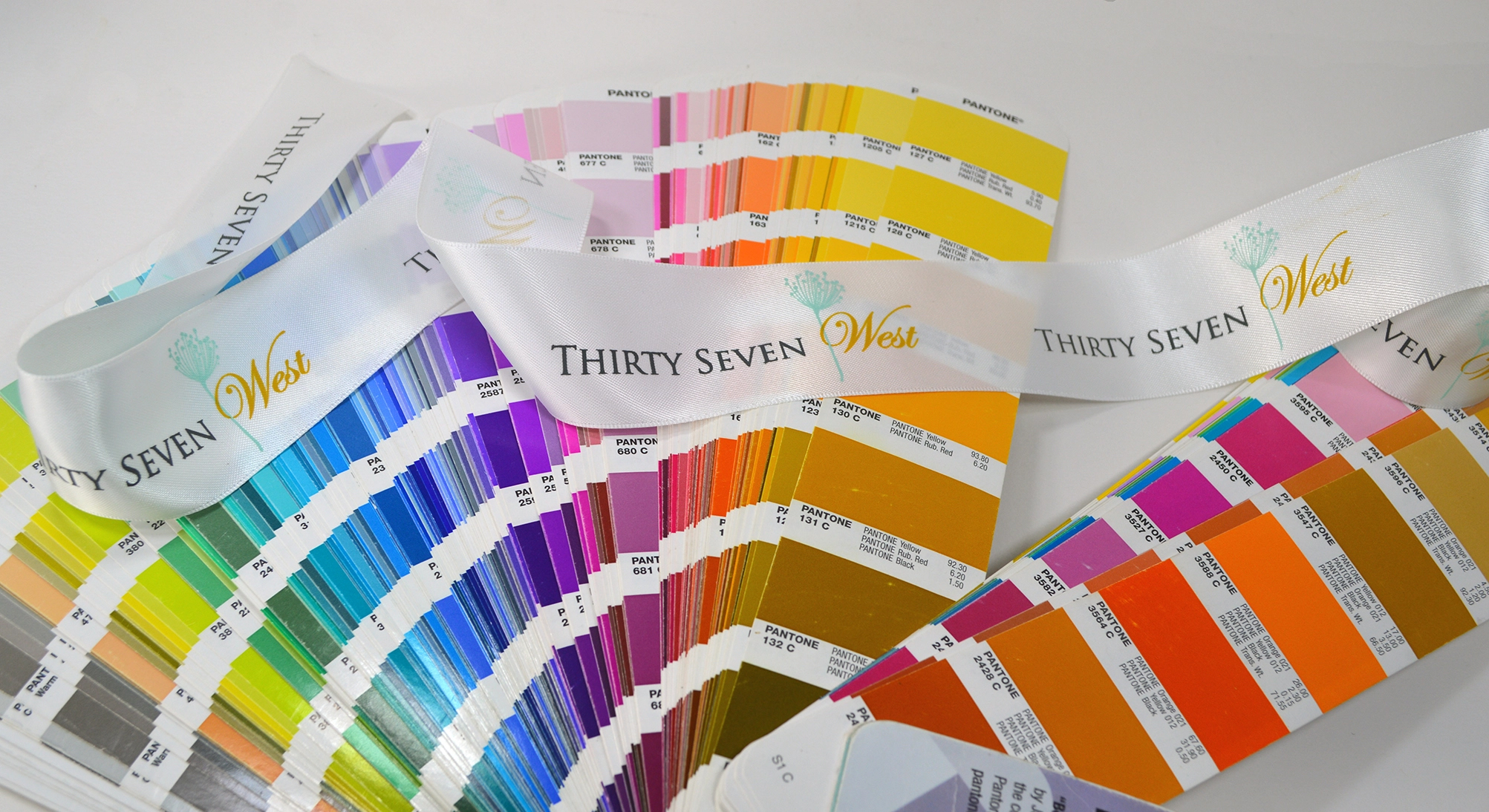 Custom Logo Pantone Matching Ribbon