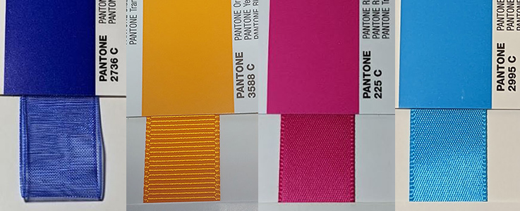 PMS Pantone Matching Ribbon For Events